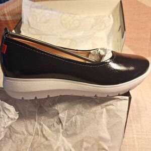 Marc Joseph Black Svelte Patent  Leather Loafer 8.8M